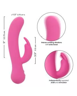 Calexotics First Time Rabbit Vibrator - Wiederaufladbar Rosa