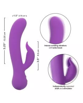 Calexotics First Time Vibrator Pleaser - Wiederaufladbar Lila
