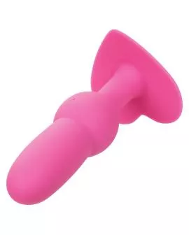 Calexotics First Time Anal Plug - Perlen 10 Vibrationen Rosa