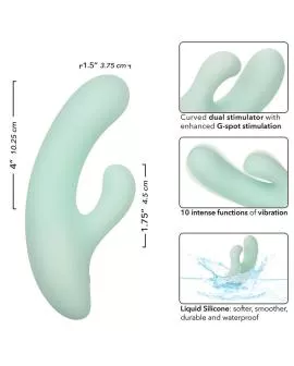 Calexotics Pacifica Fiji G-Punkt Vibrator - 10 Modi Aqua