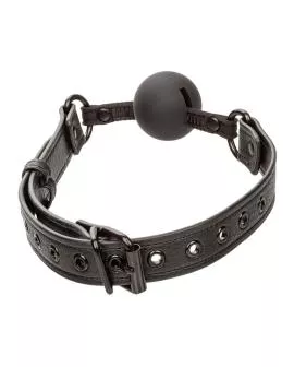 Calexotics Nocturnal Ball Gag - Silikon Schwarz