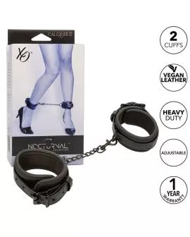 CALEXOTICS - NOCTURNAL FUSSMANSCHETTEN LEDER VERSTELLBAR SCHWARZ
