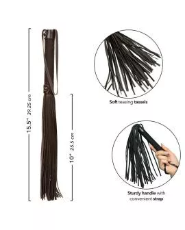 CALEXOTICS - NOCTURNAL FLOGGER LEDER SCHWARZ