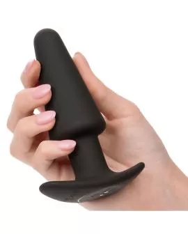 Calexotics - Rock Bottom Analplug 10 Vibrationen Schwarz