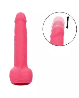 Calexotics Studs Realistischer Vibrator - 10 Vibrationen Rosa