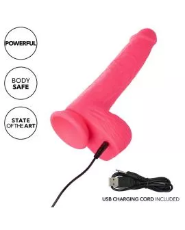 Calexotics Studs Realistischer Vibrator - 10 Vibrationen Rosa