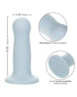 Calexotics - Wave Rider Schaumstoff-Analplug Blau