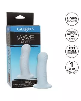 Calexotics - Wave Rider Schaumstoff-Analplug Blau