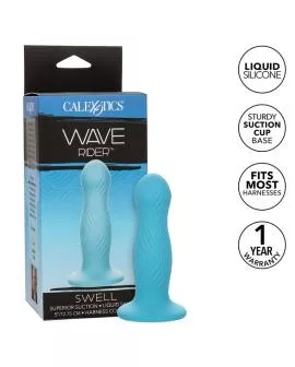 CALEXOTICS - WAVE RIDER SWELL ANAL PLUG BLAU