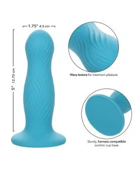 CALEXOTICS - WAVE RIDER SWELL ANAL PLUG BLAU