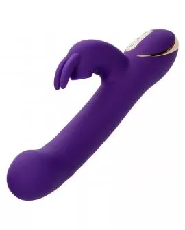 CALEXOTICS - JACK RABBIT VIBRATOR & STIMULATOR 7 VIBRATIONEN UND SAUGMODUS BLAU