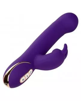 CALEXOTICS - JACK RABBIT VIBRATOR & STIMULATOR 7 VIBRATIONEN UND SAUGMODUS BLAU