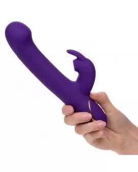 CALEXOTICS - JACK RABBIT VIBRATOR & STIMULATOR 7 VIBRATIONEN UND SAUGMODUS BLAU