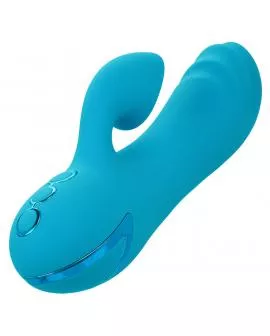 CALEXOTICS - SUNSET BEACH SEDUCER VIBRATOR & STIMULATOR 10 FUNKTIONEN BLAU