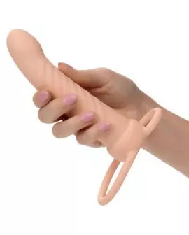 Calexotics Maxx Dual Ribbed Penetrator - 10 Vib Fleisch