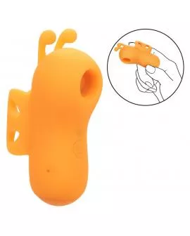 CALEXOTICS - NEON VIBES DER BUZZING VIBE FINGERSTIMULATOR 10 VIBRATIONEN ORANGE