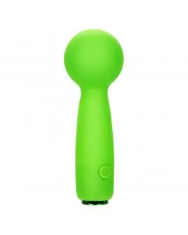 CALEXOTICS - NEON VIBES THE BUBBLY VIBE MINI-MASSAGER 10 VIBRATIONEN GRÜN