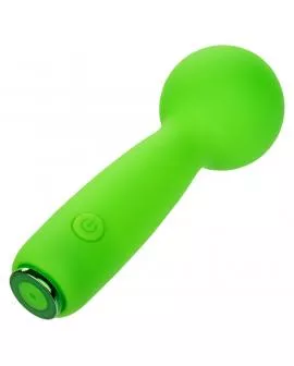CALEXOTICS - NEON VIBES THE BUBBLY VIBE MINI-MASSAGER 10 VIBRATIONEN GRÜN