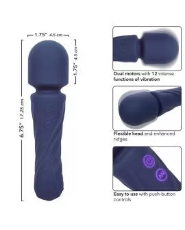 Calexotics Charisma Allure Massager - Doppelmotor 12 Funktionen Lila