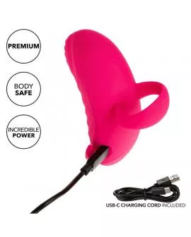 CALEXOTICS - ENVY HANDMASSAGER MIT ROLLBALL, 7 VIBRATIONEN, ROSA