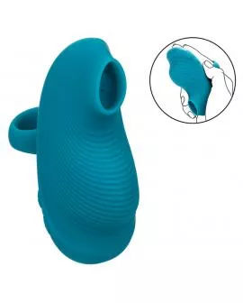 CALEXOTICS - ENVY HANDROLLING-BALL-MASSAGER 7 VIBRATIONEN BLAU