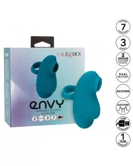 CALEXOTICS - ENVY HANDROLLING-BALL-MASSAGER 7 VIBRATIONEN BLAU