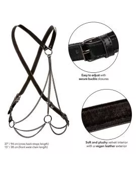 CALEXOTICS Euphoria Multichain Harness Premium - Erotik-Geschirr