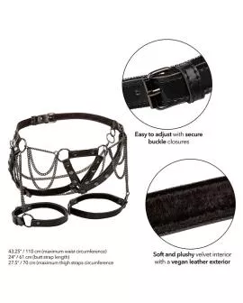 Calexotics Euphoria Multichain - Premium Oberschenkelharness
