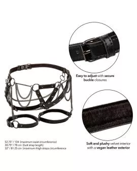 Calexotics - Euphoria Multichain Oberschenkelharness Premium