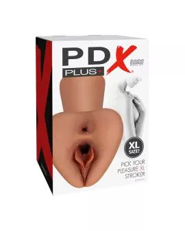 PDX Plus - Pick Your Pleasure XL Realistischer Stroker Braun