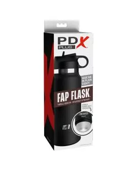 PDX Plus FAP Flask - Diskrete Stroker Flasche Klar Modell 1