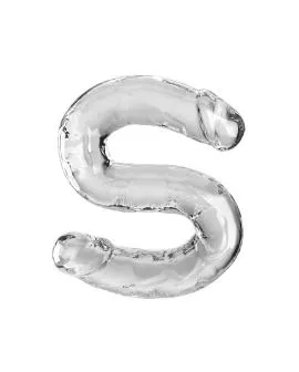KING COCK - Double Trouble Doppeldildo 46 cm Klar