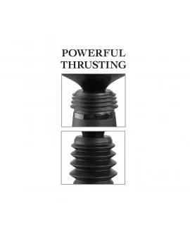 FETISH FANTASY SERIES - BODY DOCK THRUSTER DILDOKLEMME MIT 7 PUSH-MODI SCHWARZ
