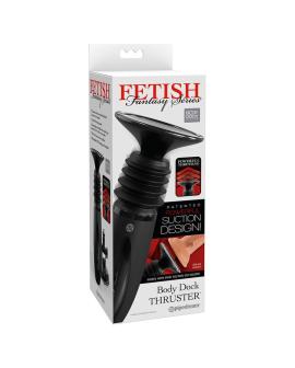 FETISH FANTASY SERIES - BODY DOCK THRUSTER DILDOKLEMME MIT 7 PUSH-MODI SCHWARZ