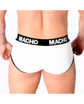 MACHO MS30BL Slip Weiß - Erotische Herrenunterwäsche