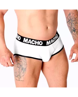 MACHO MS30BL Slip Weiß - Erotische Herrenunterwäsche