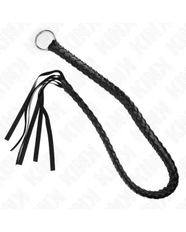 KINK Schlangenpeitsche mit schwarzem Handring - 65 cm