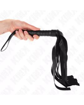 KINK Schwarze Breitschwanzpeitsche - 48,5 cm