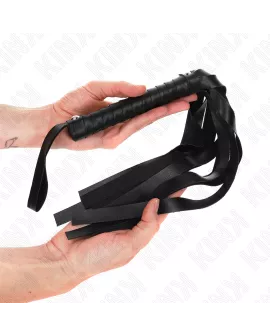KINK Schwarze Breitschwanzpeitsche - 48,5 cm