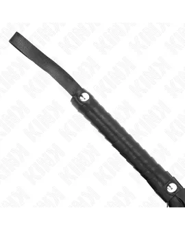 KINK Schwarze Breitschwanzpeitsche - 48,5 cm