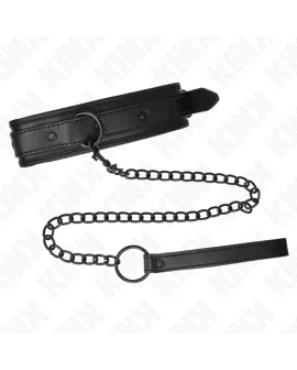 KINK Neopren-Bondage-Halsband - Modell 2 mit 78cm Gürtel