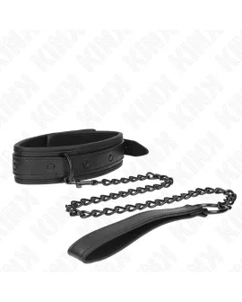 KINK Neopren-Bondage-Halsband - Modell 2 mit 78cm Gürtel