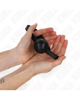 KINK - Simplicity Schwarzer Atmungsaktiver Ballgag 4,5 cm