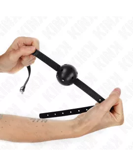 KINK - Simplicity Schwarzer Atmungsaktiver Ballgag 4,5 cm