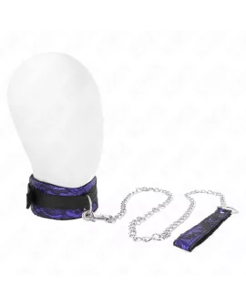 KINK - Kurze Halskette aus Samtspitze mit Gürtel 105 cm
