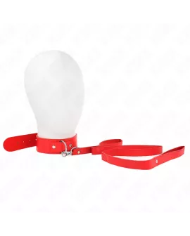 KINK - Halskette mit Gürtel 116 cm Rojo Verstellbar 32-50 cm