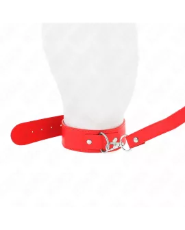 KINK - Halskette mit Gürtel 116 cm Rojo Verstellbar 32-50 cm