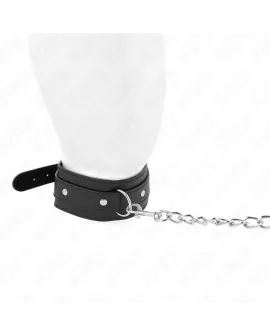 KINK Halskette mit Leine - Verstellbar 38-49 cm - 65 cm