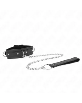 KINK Halskette mit Leine 65 cm - Verstellbar 38-49 cm