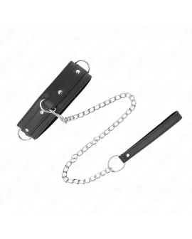 KINK Halskette mit Leine 65 cm - Verstellbar 38-49 cm